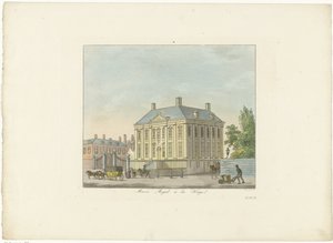 Mauritshuis te Den Haag Haagin kuninkaallinen museo (nimi esineessä)