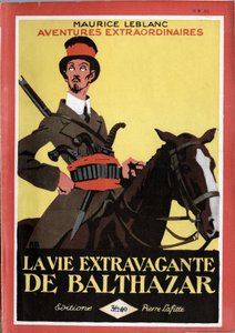 La vie extravagante de Balthazar -kirjan kansi.