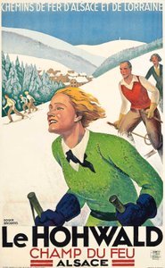 Le Hohwald, n.1930 (värilitrokuvaus)