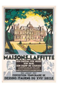 Maisons-Laffitte, väliaikainen näyttely 1600-luvun italialaisista piirustuksista. tekijältä Roger Broders