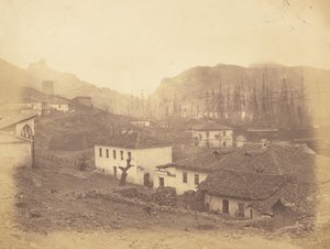 Balaklava, näkymä merelle päin. tekijältä Roger Fenton