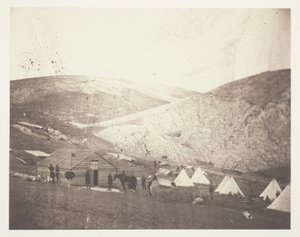4. lohikäärmekaartin leiri, lähellä Karyniä tekijältä Roger Fenton