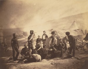 8. husaarien keittokatos tekijältä Roger Fenton