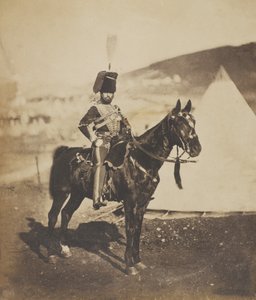 Cornet Henry John Wilkin, 11. (tai prinssi Albertin oma) hussarit, 1855