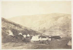 71. rykmentin leiriytys tekijältä Roger Fenton