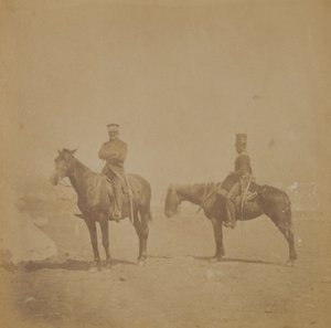 Kenraali Sir John Pennefather ja sankari, 1855 tekijältä Roger Fenton