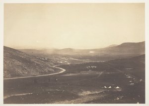 Kadikoi, hevostykistön leiristä tekijältä Roger Fenton