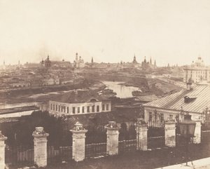 Moskova, Kreml kaukana, 1852. tekijältä Roger Fenton