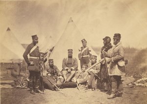 89. rykmentin upseerit ja miehet. tekijältä Roger Fenton