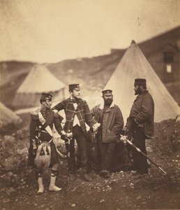 42. ylänköjoukkojen upseerit tekijältä Roger Fenton