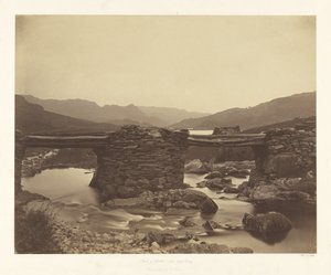 Pont-y-Garth lähellä Capel Curigia tekijältä Roger Fenton