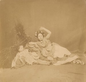 Royal Children in Tableau of the Seasons, 1854. tekijältä Roger Fenton