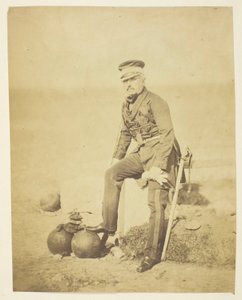 Sir Henry William Barnard (1799-1857), kenraali, esikuntapäällikkö; Otettu Krimillä tekijältä Roger Fenton
