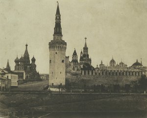 Kremlin etelärintama Vanhalta sillalta, 1852. tekijältä Roger Fenton