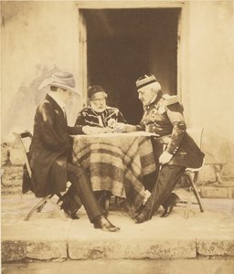 Mamelonin valtauksen aamuna pidetty sotaneuvosto tekijältä Roger Fenton