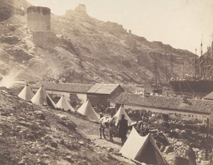 Genovan linna, Balaklava, 1855. tekijältä Roger Fenton