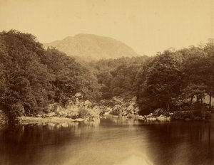 Llyn Glas Conwayjoen varrella tekijältä Roger Fenton