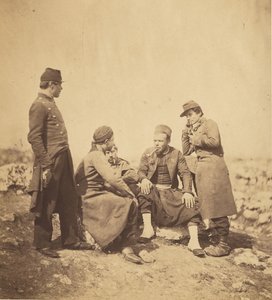 Zouaves  Soldiers of the Line. tekijältä Roger Fenton