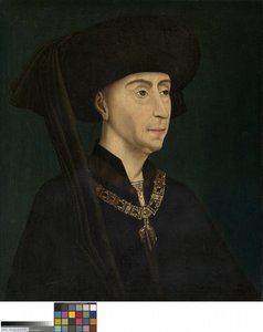 Muotokuva Philip Hyvästä (öljy paneelissa)