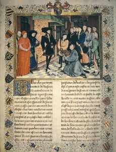 Jean Wauquelin (kuollut 1452) esittelee Hainaut