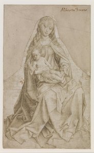 Madonna Kristus-lapsen siunauksen kanssa tekijältä Rogier van der Weyden