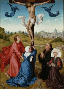 Ristiinnaulitseminen Ristiinnaulitsemisen triptyykki, c. 1440