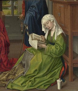 Magdaleenan luku ennen vuotta 1438 (öljy paneelille) tekijältä Rogier van der Weyden