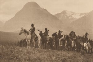 The Pass Finders, Piegan, Montana,1913 (kuva) tekijältä Roland W. Reed