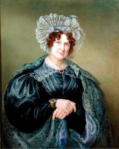 Rouva Ellen Sharplesin (1769-1849) muotokuva (öljy kankaalle)