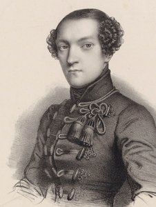 Pianisti ja säveltäjä Antoine de Kontskin muotokuva 1817-1899. tekijältä Romain Cazes