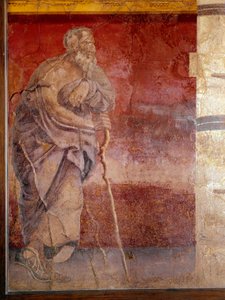 Filosofi, yksityiskohta (fresko tekijältä Roman