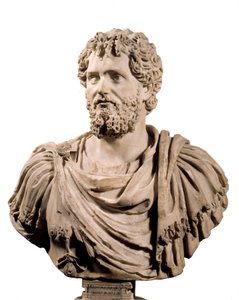 Art Rome: Rooman keisari Septime Severen (keisari 193 - 211 jKr.) rintakuva. Pariisi, Musee du Louvre tekijältä Roman
