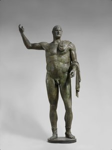 Keisari Trebonianus Galluksen pronssinen patsas, 251–253 jKr (pronssi) tekijältä Roman