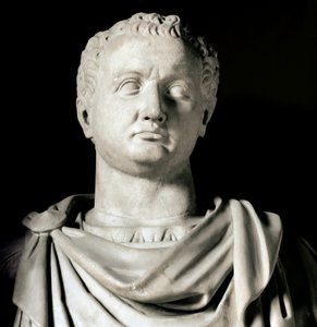 Vespasianuksen rintakuva (Titus Flavius Vespasianus) (9-79 jKr) Rooman keisari Rooma, musei capitolini - Keisari Flavius Vespasianuksen (9-79 jKr) rintakuva - Marmoriveistos, roomalainen sivilisaatio - Museo Capitolino Rooma tekijältä Roman