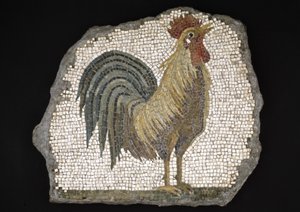 Kukko (mosaiikki) tekijältä Roman