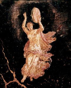 Tanssija tamburiinilla (fresko tekijältä Roman