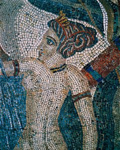 Diana kylpemässä, 2.-3. vuosisata (mosaiikki) tekijältä Roman