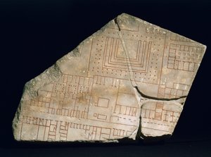 Forma Urbis Severianan katkelma, 3. vuosisata (marmori). tekijältä Roman