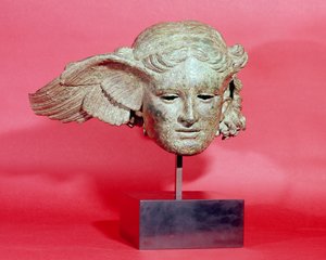 Hypnoksen tai unen pää, hellenistisen alkuperäisen kopio 1.-2. vuosisadalta jKr (pronssi)