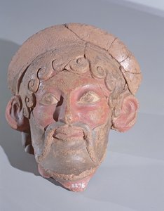 Zeuksen pää (terrakotta) tekijältä Roman
