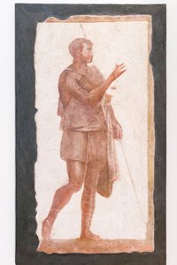 Mies viittassa, Pallavicini Rospigliosi -kokoelma, noin 200 jKr., lasku 103420 (tuore) tekijältä Roman