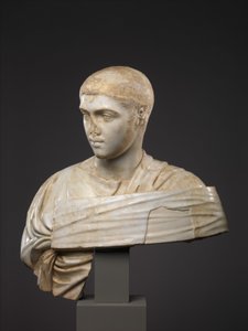 Marmori Severus Alexanderin muotokuva rintakuva, 230-235 jKr (marmori) tekijältä Roman