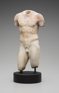 Alaston miehen vartalo (marmori) tekijältä Roman