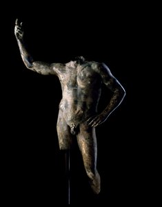 Hallitsijan muotokuva, 200-225 jKr (pronssi) tekijältä Roman