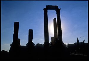 Roomalaiset rauniot, Amman, Jordania, Lähi-itä tekijältä Roman