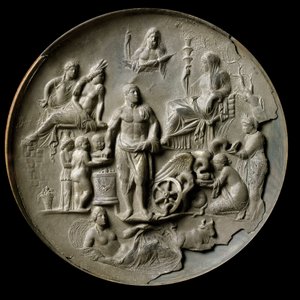 Aquileian hopeapatera hedelmällisyyden allegorialla tekijältä Roman
