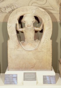 Mithrasin syntymä Housesteadsin Mithraeumista. tekijältä Roman