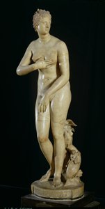 Medici Venus, kopio Praxitelesin (n. 370-330 eKr.) hellenistisestä originaalista (marmoria).