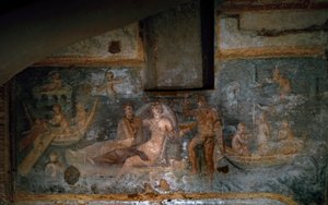 The Return of Proserpine of the Underworld, 2.-3. vuosisadat (fresko) tekijältä Roman