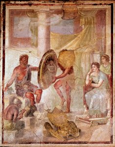 Thetis Vulcanin pajassa (fresko tekijältä Roman
